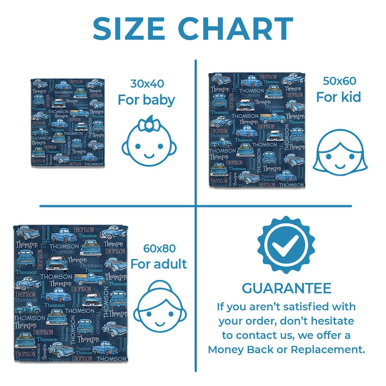 Personalized Sports Car Baby Blanket Muscle Car Custom Name Soft Baby Blanket Gift For Boys