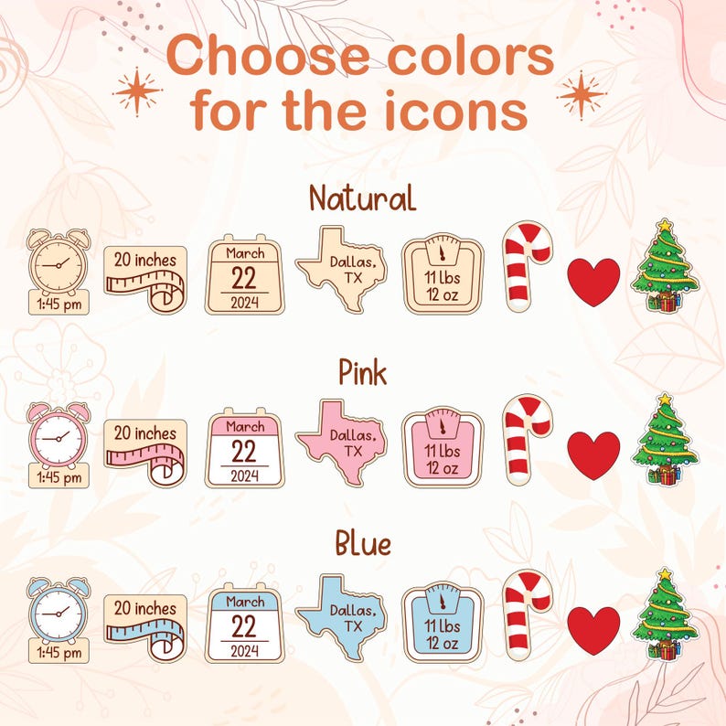 Personalized Baby First Christmas Ornament Gingerbread Shaker Custom Acrylic Keepsake Gift For Baby