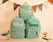 Personalized Kids Backpack Custom Embroidered Name School Bag Preschool Name Backpack Gift For Kids