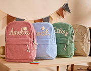 Personalized Toddler Backpack Custom Embroidered Name Preschool School Bag Kids Name Backpack Gift For Kids