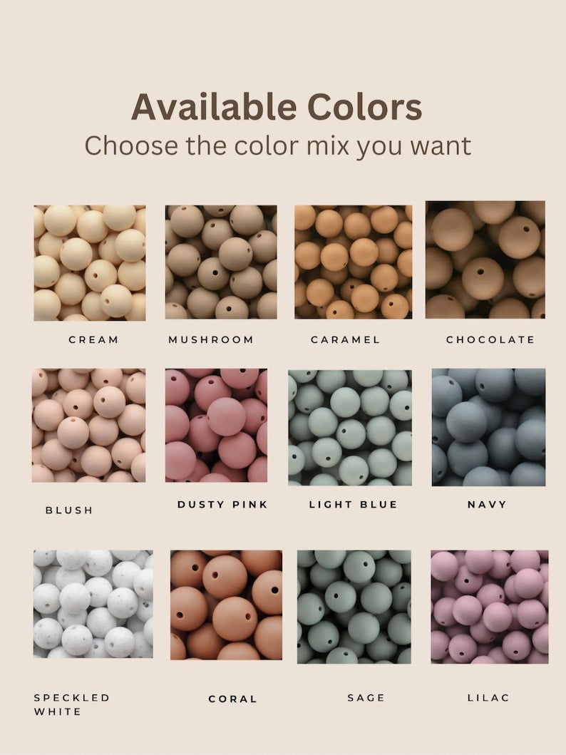 Personalized Pacifier Clip Custom Newborn Soother Holder Boho Binky Clip Soft Dummy Holder Gift For Newborn