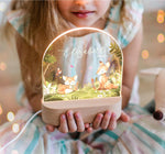 Personalized Baby Night Light Custom Name Nursery Decor Soft Kids Bedside Lamp Gift For Newborn